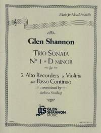 Shannon, G: Sonata in d Minor no.1