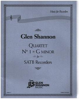 Shannon, G: Quartet in G Minor no.1