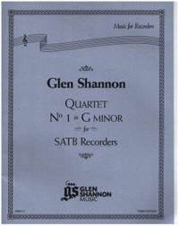 Shannon, G: Quartet in G Minor no.1