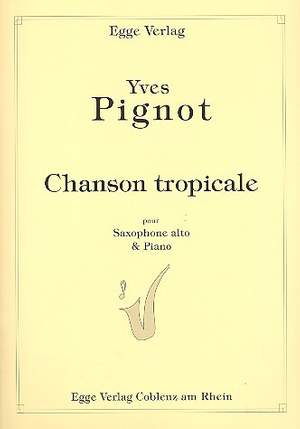 Pignot, Y: Chanson tropicale