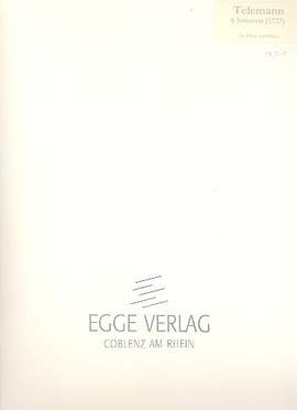 Telemann, G P: 6 Sonaten