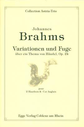Brahms, J: Variationen und Fuge op.24 über ein Thema von Händel