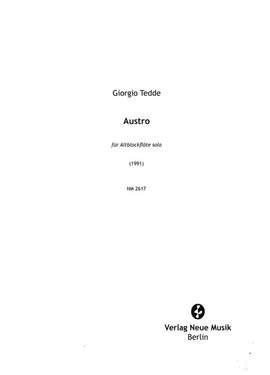 Tedde, G: Austro