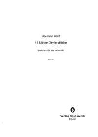 WOLF, H: 17 kleine Klavierstücke