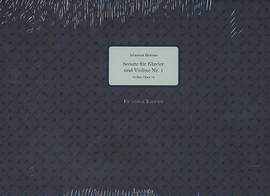 Brahms, J: Sonate G-Dur Nr.1 op.78