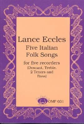 Eccles, L: Five Italian Songs