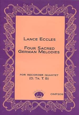 Eccles, L: 4 sacred German Melodies