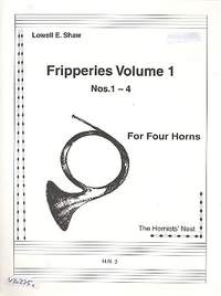 SHAW, L: Fripperies nos.1-4