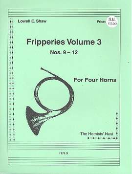 SHAW, L: Fripperies (nos.9-12)
