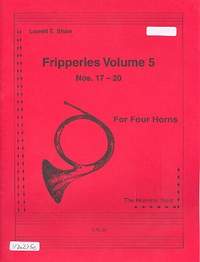 Wilder, A: Fripperies vol.5 (nos.17-20)