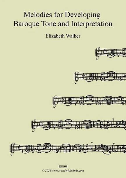 Walker, E: Melodies for Developing Baroque Tone and Interpretation