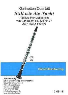 Bohm, C: Still wie die Nacht op.326,27