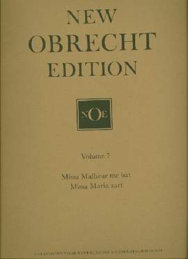 Obrecht, J: New Obrecht Edition Vol.7