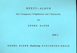 Bauer, G: Duett-Album Band 2 für 2 Trompeten