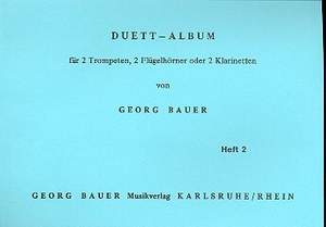 Bauer, G: Duett-Album Band 2 für 2 Trompeten