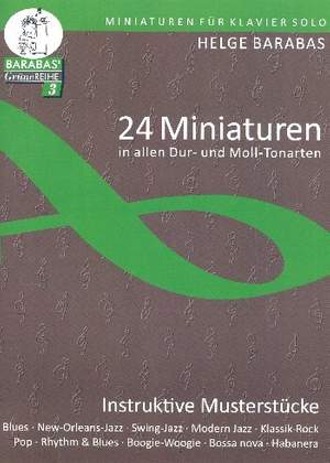 Barabas, H: 24 Miniaturen in allen Dur- und Moll-Tonarten