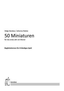 Barabas, H: 50 Miniaturen für das erste Jahr am Klavier