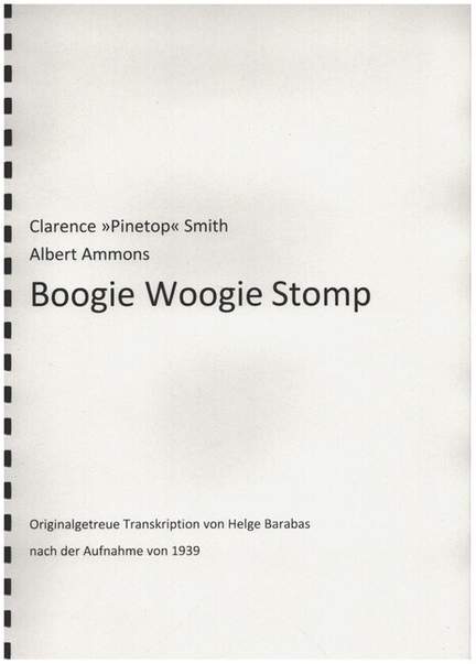 Smith, C P: Boogie Woogie Stomp
