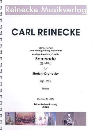 Reinecke, C: Serenade g-Moll op.242