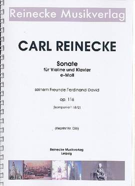 Reinecke, C: Sonate e-Moll op.116 für Violine und Klavier