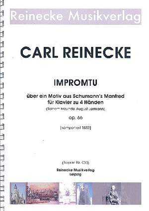 Reinecke, C: Impromptu über ein Motiv aus Schumanns Manfred op.66