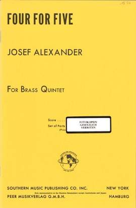 Alexander, J: Four for Five