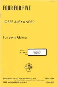 Alexander, J: Four for Five
