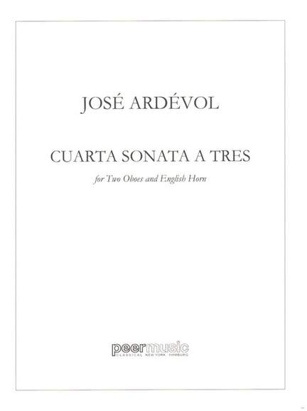 Ardevol, J: Cuarta Sonata a Tres