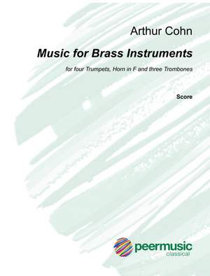 Cohn, A: Music for Brass Instruments