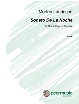 Lauridsen, M: Soneto de la Noche