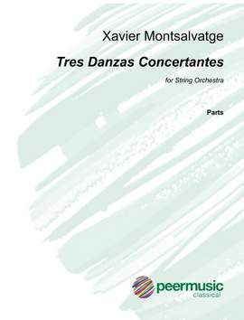 Montsalvatge, X: 3 danzas concertantes
