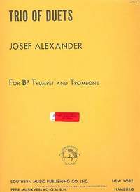 Alexander, J: Trio of Duets for trumpet and