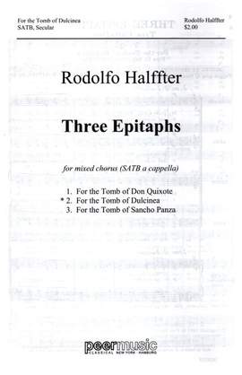 Halffter, R: For the Tomb of Dulcinea