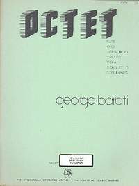 Barati, G: Octet for flute, oboe, harpsichord,