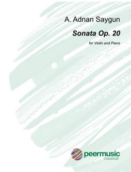 Saygun, A A: Sonata op.20