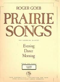 Goeb, R: Prairie Songs