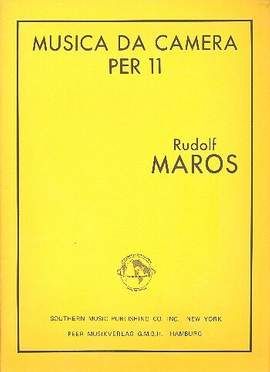 Maros, R: Musica da camera 11
