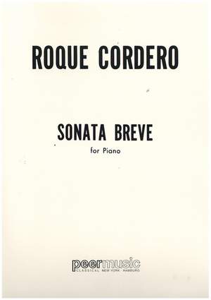 Cordero, R: Sonata breve