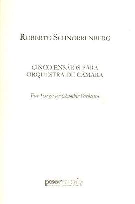Schnorrenberg, R: 5 Essays