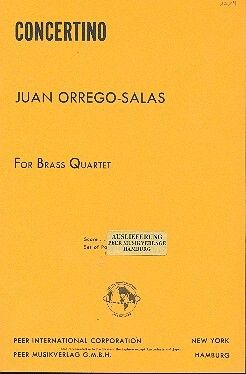 Orrego-Salas, J: Concertino op.54