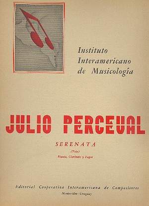 Perceval, J: Seranata for flute, clarinet