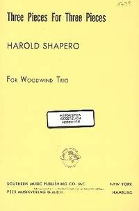 Shapero, H: 3 Pieces for 3 Pieces