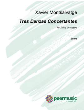 Montsalvatge, X: 3 danzas concertantes