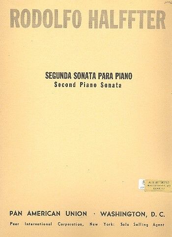 Halffter, R: Segunda Sonata