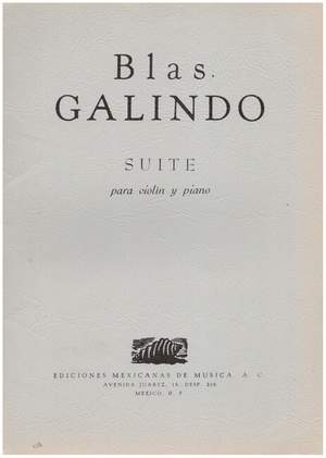 Galindo Dimas, B: Suite
