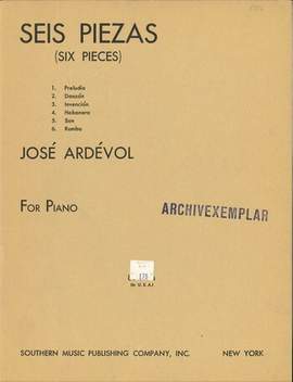 Ardevol, J: 6 piezas