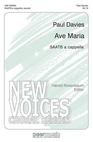 DAVIES, P: Ave Maria