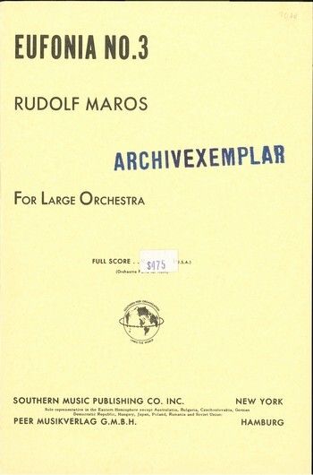 Maros, R: Eufonia 3