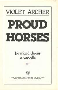 Archer, V: Proud Horses