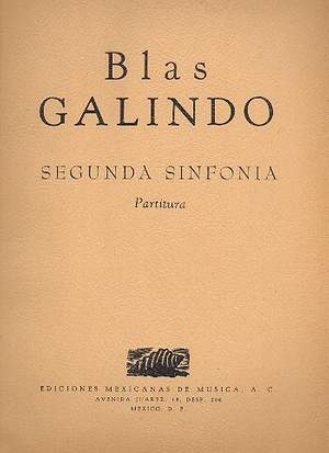 Blas, G: Sinfonnia no.2